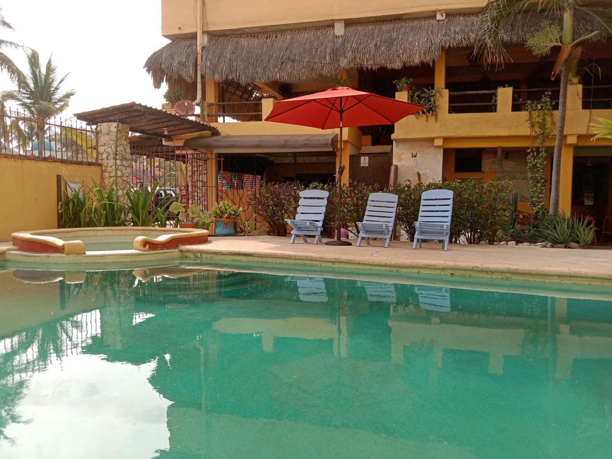 Hotel Papaya Surf Puerto Escondido  Buitenkant foto