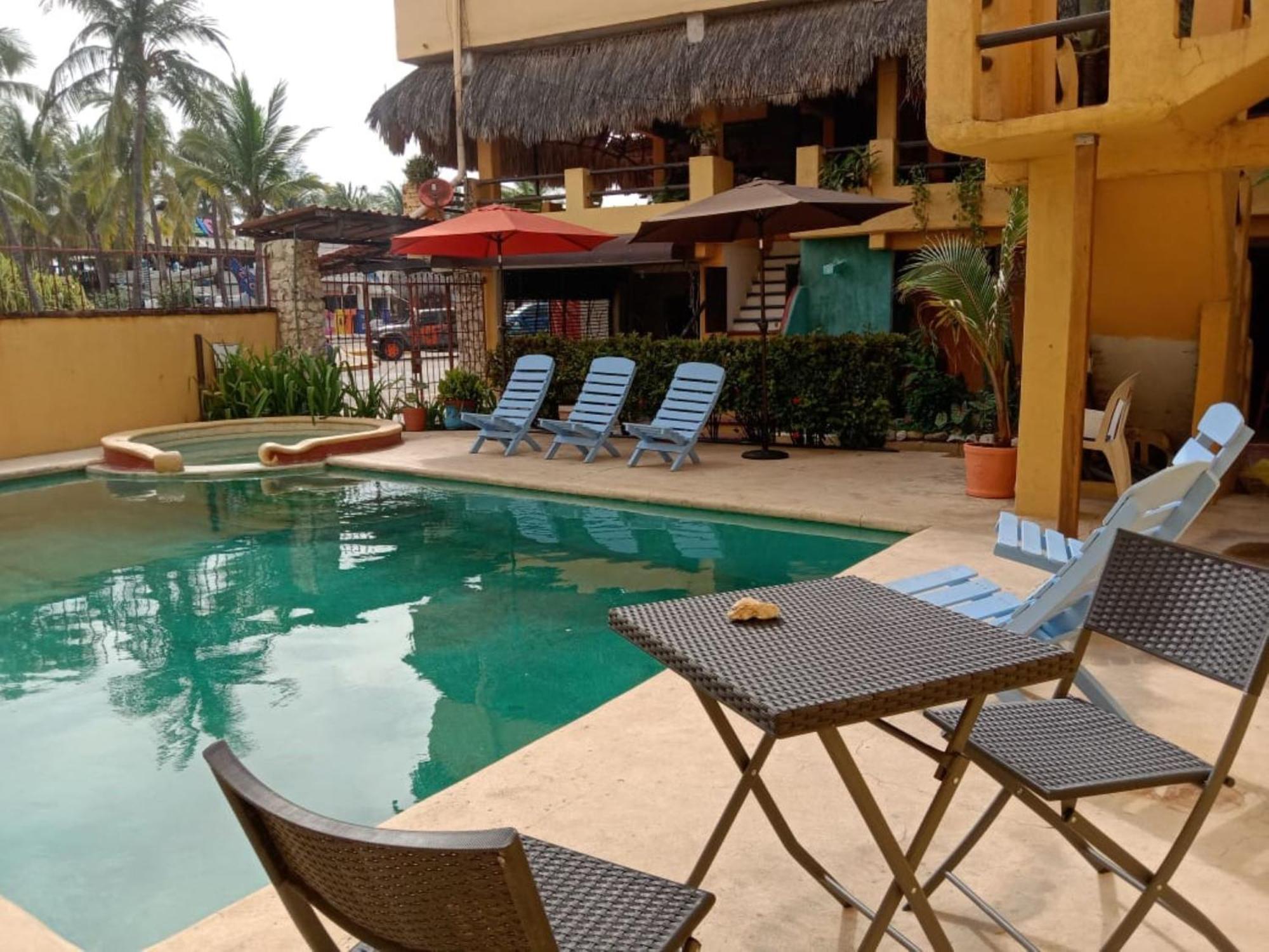 Hotel Papaya Surf Puerto Escondido  Buitenkant foto
